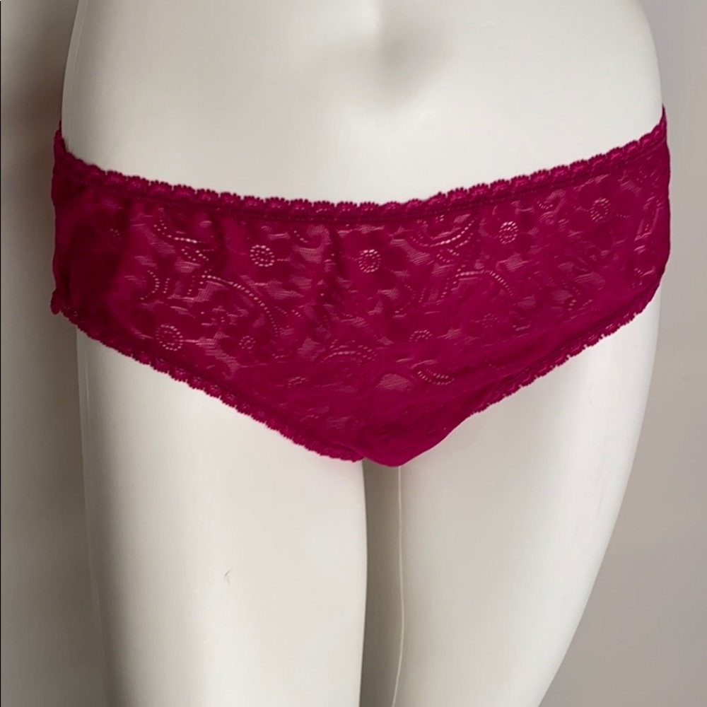 Secret Treasures hot pink nylon panty XL